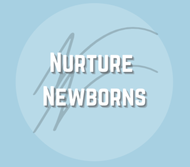 Blue Nurture Newborns logo